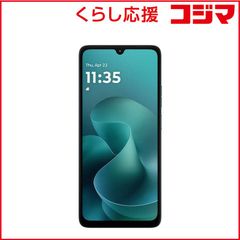 ○モトローラ 6.9型SIMフリースマホ moto g06 タペストリーブルー