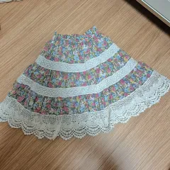 花柄レーススカート Sサイズ