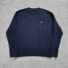 Lee ネイビ ー ケーブル ニットのサムネイル