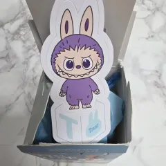 Labubu イニシャル ぬいぐるみ キーホルダー
