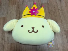 シマムラ サンリオ ポムポムプリン 30周年 王冠 クッション 出品