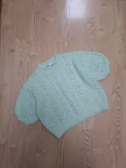 レディース ZARA パール ニット S