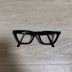 CHANEL シャネル3431-B-A ダブルマークラインストーン 黒メガネ - メルカリ