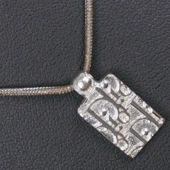 【Dior】クリスチャンディオール トロッター ラインストーン レディース 8.7g ネックレス
