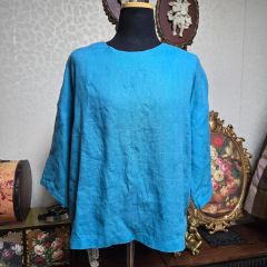 美品 Lisette コットンリネン プルオーバーブラウス ライトベージュ 36 美品 Lisette コットンリネン プルオーバーブラウス ライトベージュ 36