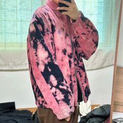 新品 グラニフ ジャケット ブルゾン レオパードオバチャン 