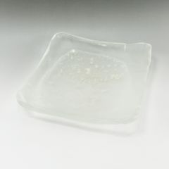 Lalique ラリック ローズスクエアプレート ガラス器 - メルカリ