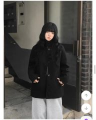 入手困難品】はらぺこ商店 シロクマコーチジャケット M ブラック 