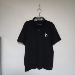 SWING GLUB / UNISEX SS POLO / black - メルカリ