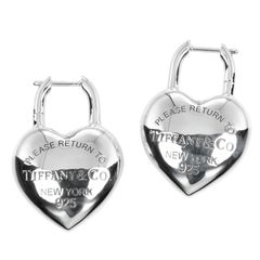 TIFFANY&Co. ティファニー リターントゥ フルハート ピアス シルバー