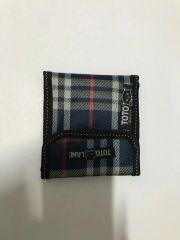 国会議事堂【菊の紋章入り】菊紋牛革ミニ財布スキミングガード付き