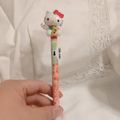 ハローキティ アクション ボールペン -運が開く