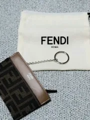 FENDI フェンディ FF モノグラム キーホルダー ポーチ カードウォレット