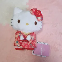 Sanrio hello kitty(ハローキティ) 着物 ぬいぐるみ