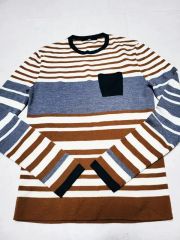 新品/最終価格】Paul Stuartイタリア製ラムウールセータータグ付きXL 