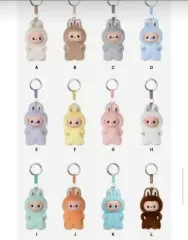 POP MART ミニ Labubu(ラブブ） アルファベット ぬいぐるみ キーリング ぬい