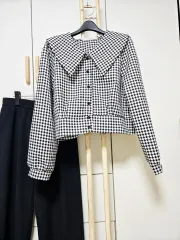 チェック柄 ジャケット