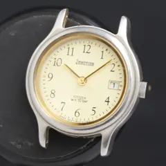 QZ シチズン ジャンクション 6010-K05669 ゴールド文字盤 デイト レディース腕時計 2000000 NSK KRK