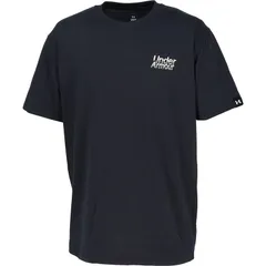 underarmour(アンダーアーマー) 61ヘビーウエイト グラフィック S/S T マルチSP半袖Tシャツ M (6012637-001)、BLK