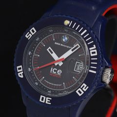 1198 展示品 アイスウォッチ BMWコラボ 新品電池交換済み クロノグラフ