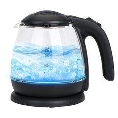 電気ケトル 1.0L【1000W急速沸騰・デジタル表示】7段階温度調節 4時間 