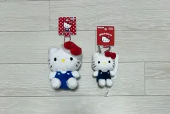 サンリオ オリジナル ハローキティ マスコット ぬいぐるみ キーホルダー (ベーシック／ハート カラビナ)
