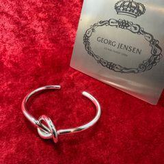GEORGJENSEN ジョージジェンセン ラブノットシルバー925 バングル