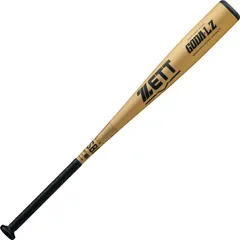 zett(ゼット) 軟式アルミバット ゴーダLZ 野球ソフトバット軟式アルミ (bat37612-8201)26SS、シャンパンゴールド