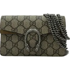 グッチ GUCCI ディオニュソスチェーンショルダー 476432 ブラウン GGスプリーム レディース ショルダーバッグ