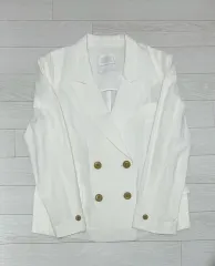 lazyshop レイジショップ シエ リネン ジャケット アイボリー