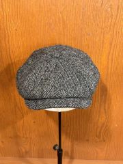 RRL キャスケット ハンチング Harris Tweed ヘリンボーン ウール