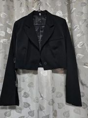 Darich ダーリッチパネルデザインシルエットぺプラムジャケット GRY