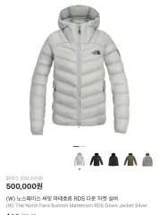 THE NORTH FACE ザノースフェイス サミット RDS ダウン ジャケット シルバー (WXL)