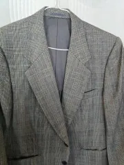 LANVIN チェック柄 ヴィンテージ オーバーサイズ ジャケット