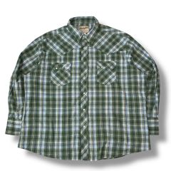 80s　USA製　Wrangler　プリネル配色　希少カラー　ターコイズブルー 80s USA製 Wrangler プリネル配色 希少カラー ターコイズブルー - メルカリ
