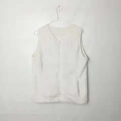 オリヴィエ ノースリーブ シープスキン ベスト 90