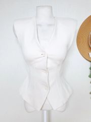 24SS】セオリー ベスト ジレ NEW WAISTCOAT BN 人気 - メルカリ