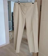 ホコモモラ シビラ コットン パンツ 42 素敵ボタン 上質 使いやすい 