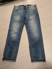 濃紺 人気《ショット》ワイドデニムパンツ(W32)インディゴ LOT.926 