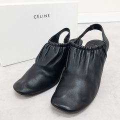セリーヌ CELINE レースアップギリーサンダル シャークソール 厚底 38