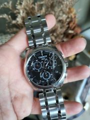 TISSOT PRS516 クロノグラフ クオーツ 腕時計 稼働品 新品電池 - メルカリ