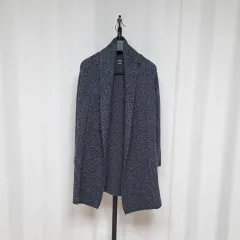 (レディース)POLO RALPH LAUREN(ポロラルフローレン) カシミア30% オープンタイプ ロングカーディガン