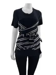 (新品) マージュ ストライプ ラップ Tシャツ 1サイズのサムネイル