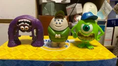 ディズニー ピクサー モンスターズ・インク フィギュアセット (サリー、マイク、外5種)