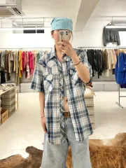 WRANGLER オンブレ ウエスタンシャツ