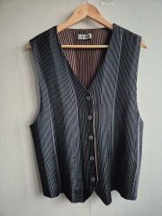 Issey miyake men イッセイミヤケ プリーツ ベスト リバーシブル