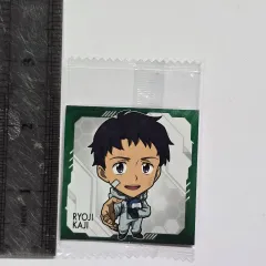 新世紀エヴァンゲリオン 梶 裕貴 チョコレート ウエハース スナック シール ステッカー