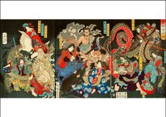 4枚セット】タイシルク アート生地 絵画 壁掛け アジアンインテリア