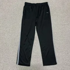 M PUMA プーマ ブラック トレーナー ズボン