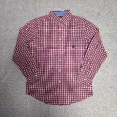 ポロ Chaps Line チェック シャツ L(100)